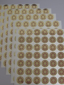 Gold Stickers